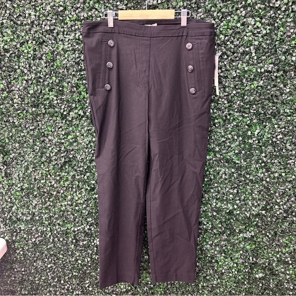 Zac & Rachel Black Pants - Size 12, NWT!